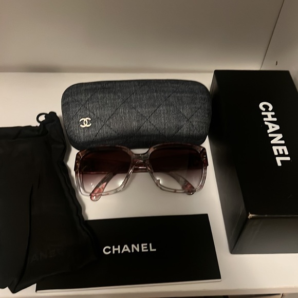 Chanel Acetate Multicolor Tweed CC 5220 Pink - Picture 6 of 6